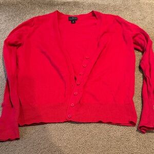 Worthington Vibrant Red Women's Cardigan